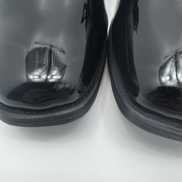 Fabian Couture S110-W001 Black Upper Square Toe Derby Mens 12W Dress Shoes - Picture 10 of 10